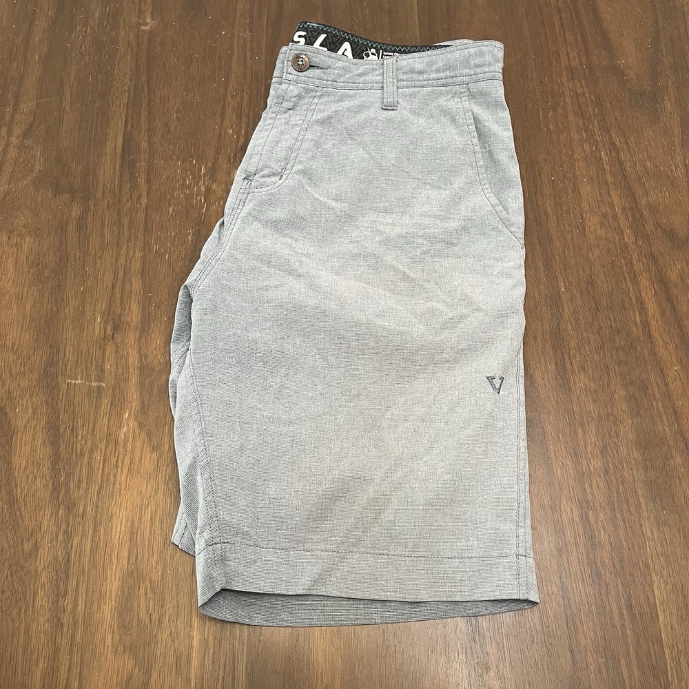 VISSLA Men's 31 Upcycled Canyons Hybrid Walkshorts 9" Inseam Hiking Outdoors